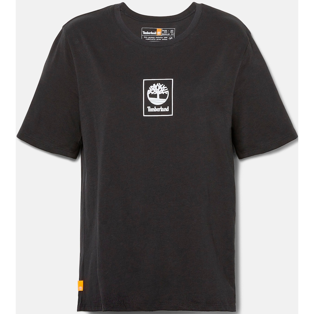 Timberland T-Shirt STACK LOGO REGULAR TEE mit Logodruck