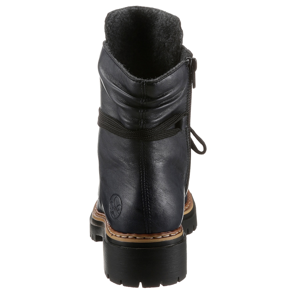 Rieker Schnürboots, mit lässiger Schnürung