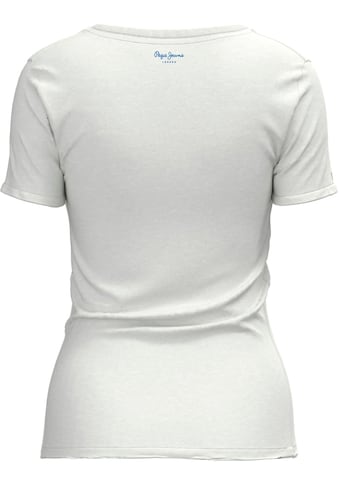 Pepe Jeans Kurzarmshirt »DAFNE«, mit buntem Frontprint im Brustbereich kaufen