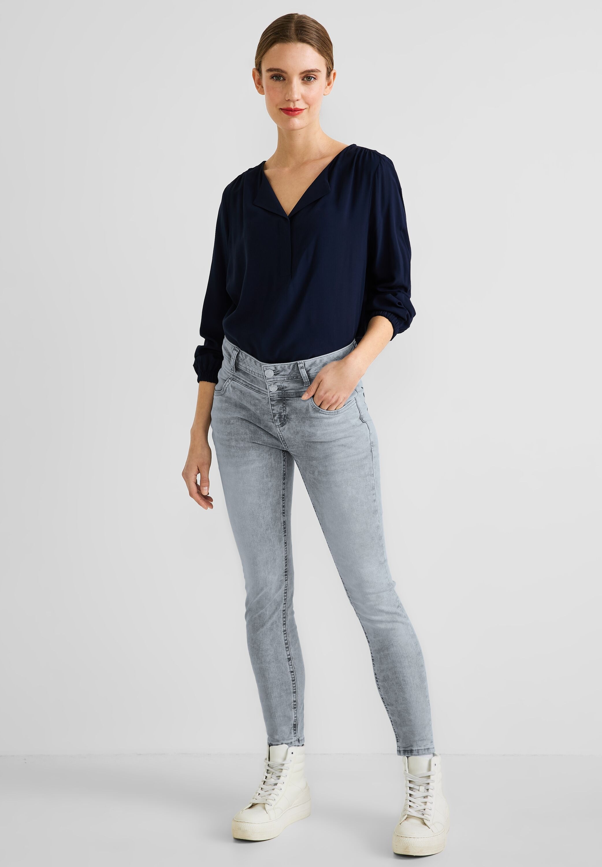 STREET ONE Slim-fit-Jeans, 4-Pocket Style kaufen