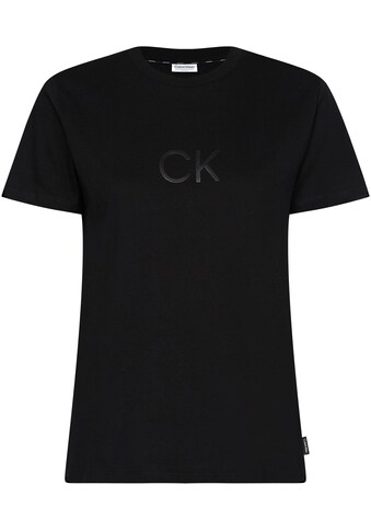 Calvin Klein Rundhalsshirt »SHINE LOGO T-SHIRT«, mit glänzendem CK Logo- Monogramm kaufen
