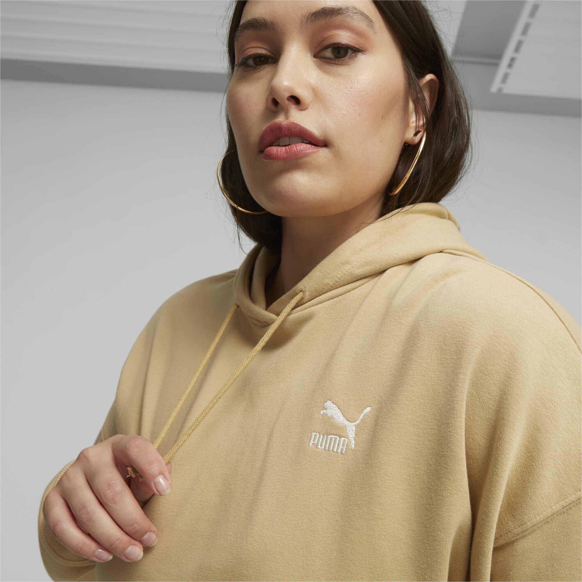 PUMA shoppen Hoodie Damen« I\'m »Classics walking | Sweatshirt Cropped