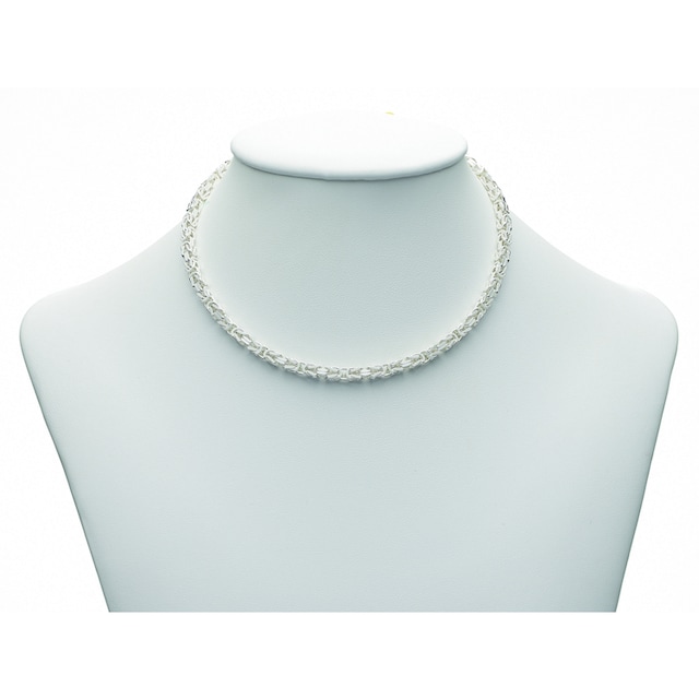 Adelia´s Silberkette »925 Silber Königskette Halskette 50 cm Ø 3,4 mm«,  Silberschmuck für Damen im Onlineshop | I'm walking