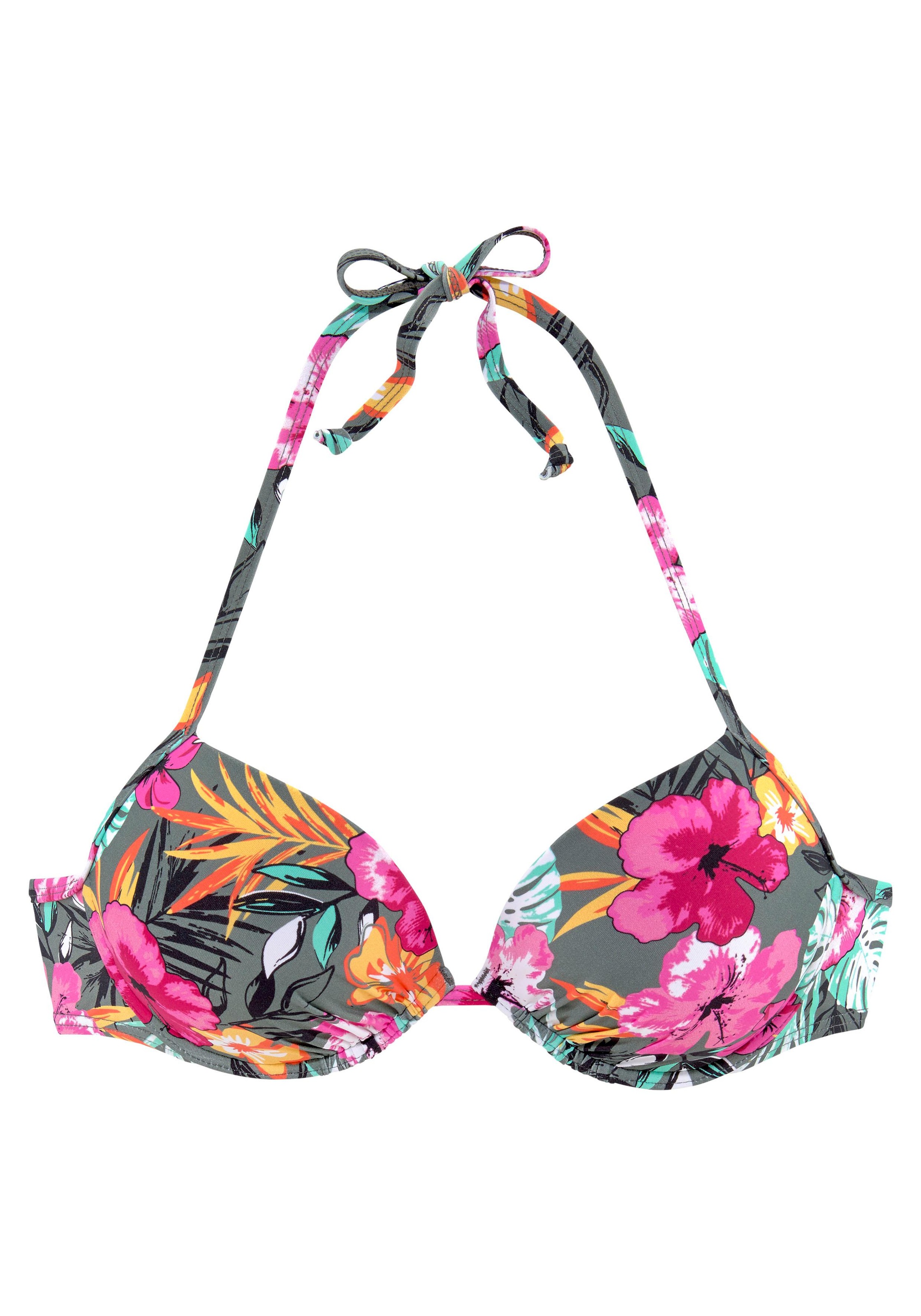 Buffalo Push-Up-Bikini-Top »Pine«, mit floralem Design shoppen