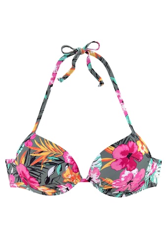 Buffalo Push-Up-Bikini-Top »Pine«, mit floralem Design kaufen