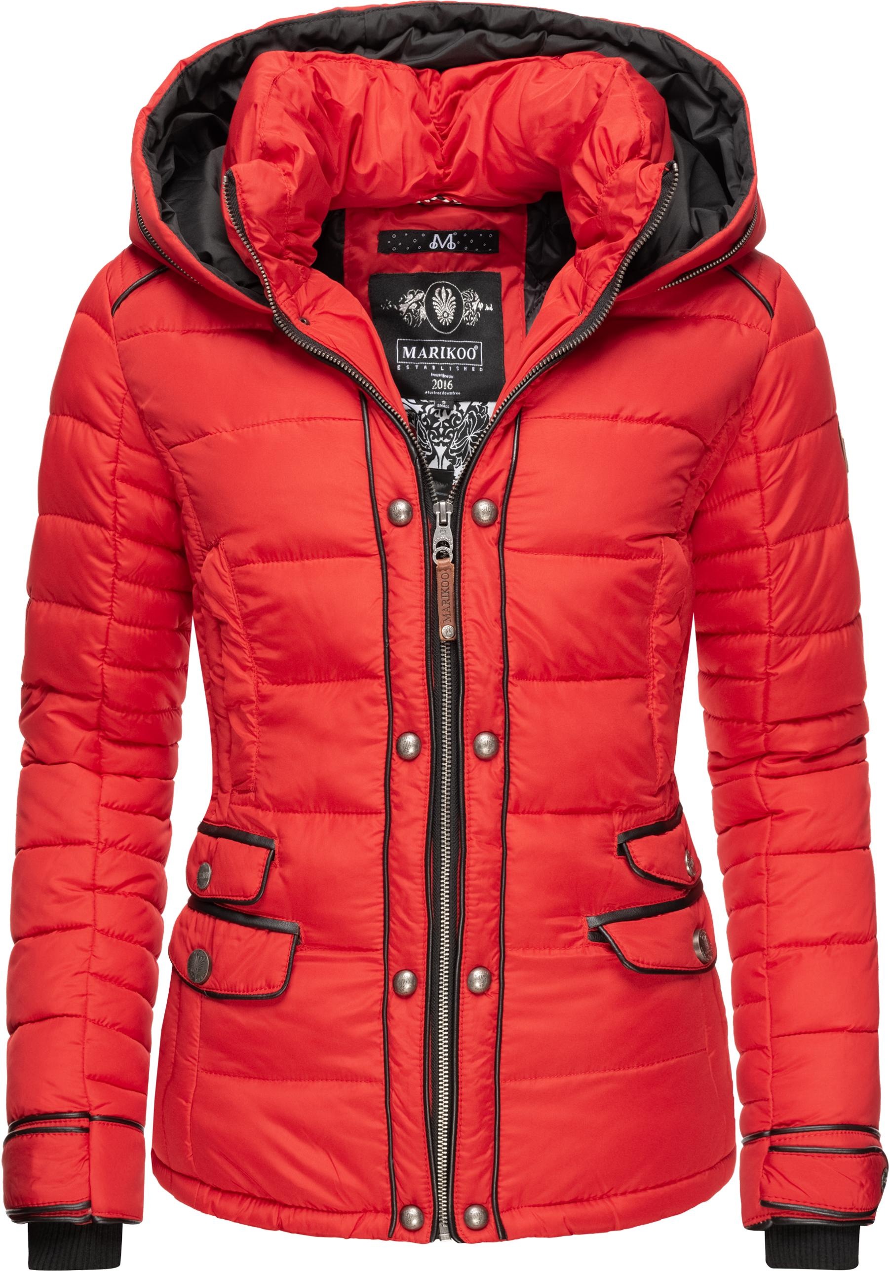Marikoo Winterjacke »Hasimausi«, mit Kapuze, stylische Damen Steppjacke mit großer Kapuze kaufen