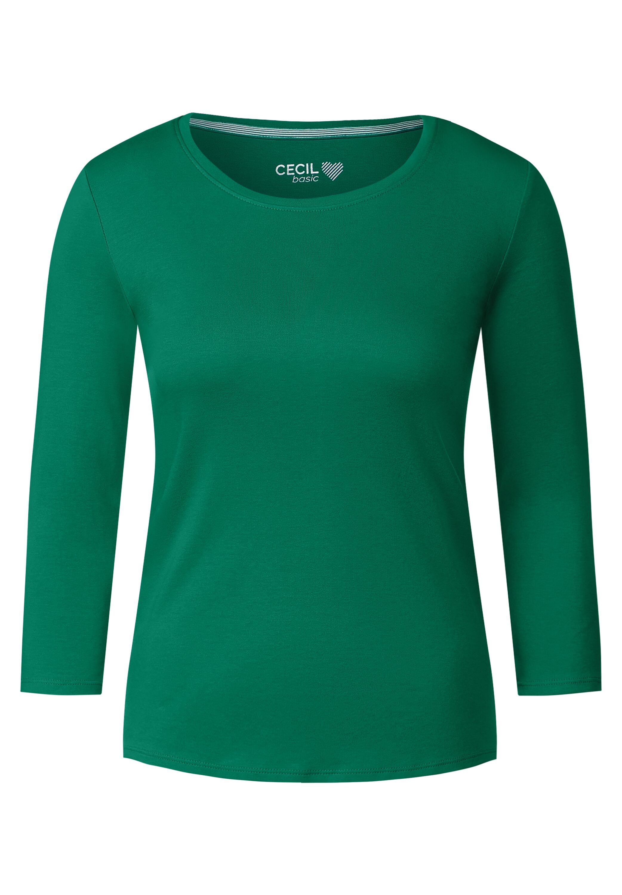 reiner Baumwolle 3/4-Arm-Shirt, Cecil online aus