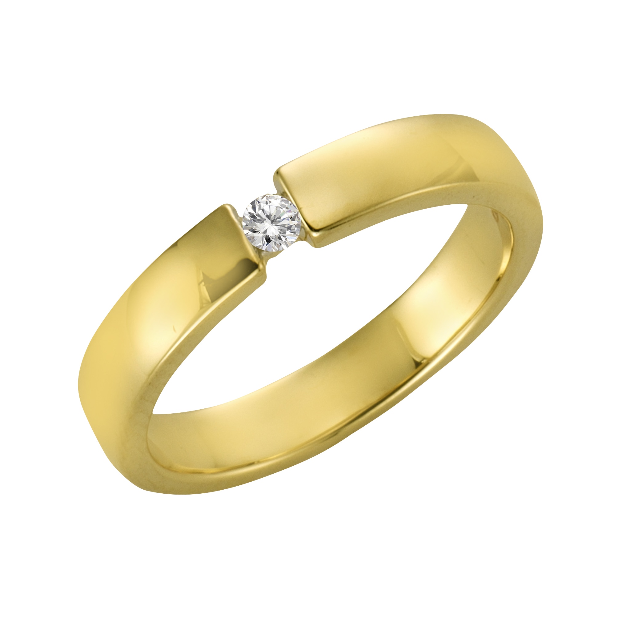 05ct. Ellen 375 Diamonds 0 Gold Fingerring Brillant K. by