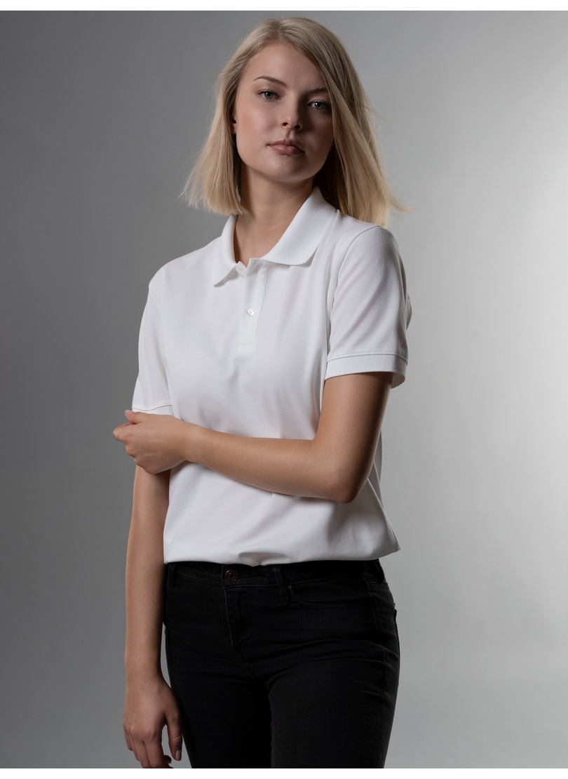 Poloshirt aus Poloshirt Slim online Trigema »TRIGEMA Fit DELUXE-Piqué«