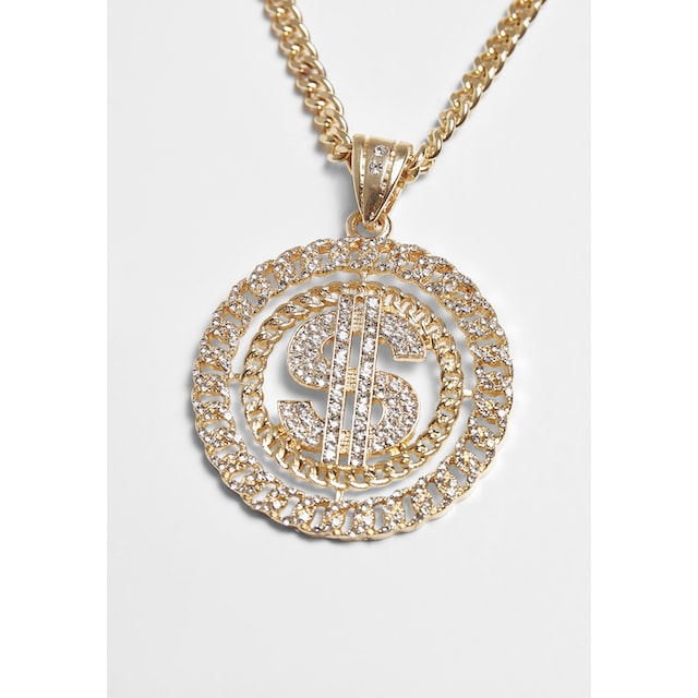 URBAN CLASSICS Edelstahlkette »Accessoires Dollar Diamond Necklace« online  kaufen | I'm walking