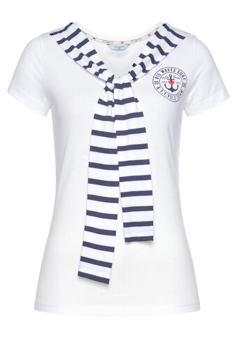 TOM TAILOR Polo Team T-Shirt, mit fixierten Ärmeln für eine 2-in-1 Optik kaufen