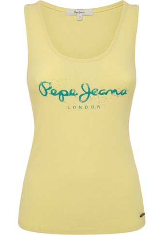 Pepe Jeans Kurzarmshirt »DUNIA«, mit verspieltem Marken-Logo-Print im Brustbereich kaufen