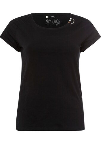 Ragwear Plus T-Shirt »FLORAH A ORGANIC PLUS«, mit Zierknöpfen und charakteristischen... kaufen