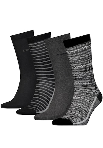 Socken, (Packung, 4 Paar)