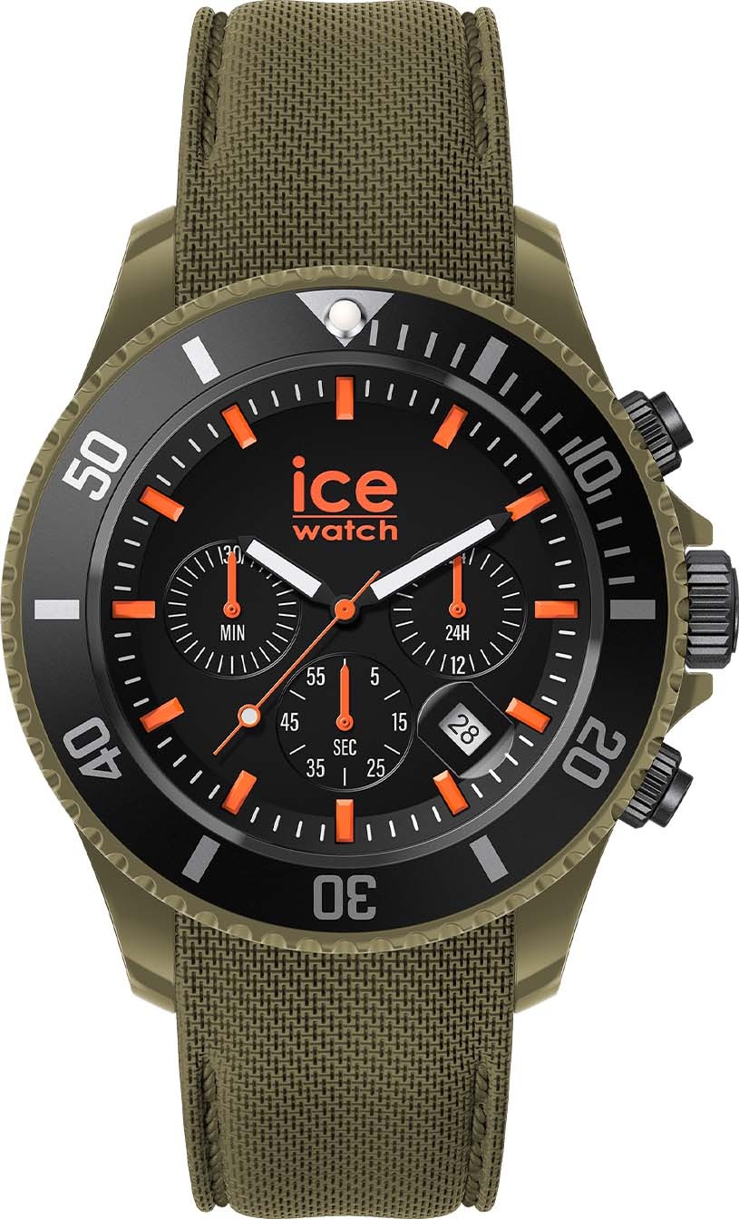 ice-watch Chronograph »ICE chrono Khaki orange L, 020884« online kaufen |  I'm walking