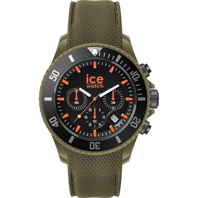ice-watch Chronograph »ICE chrono Khaki orange L, 020884« online kaufen |  I\'m walking