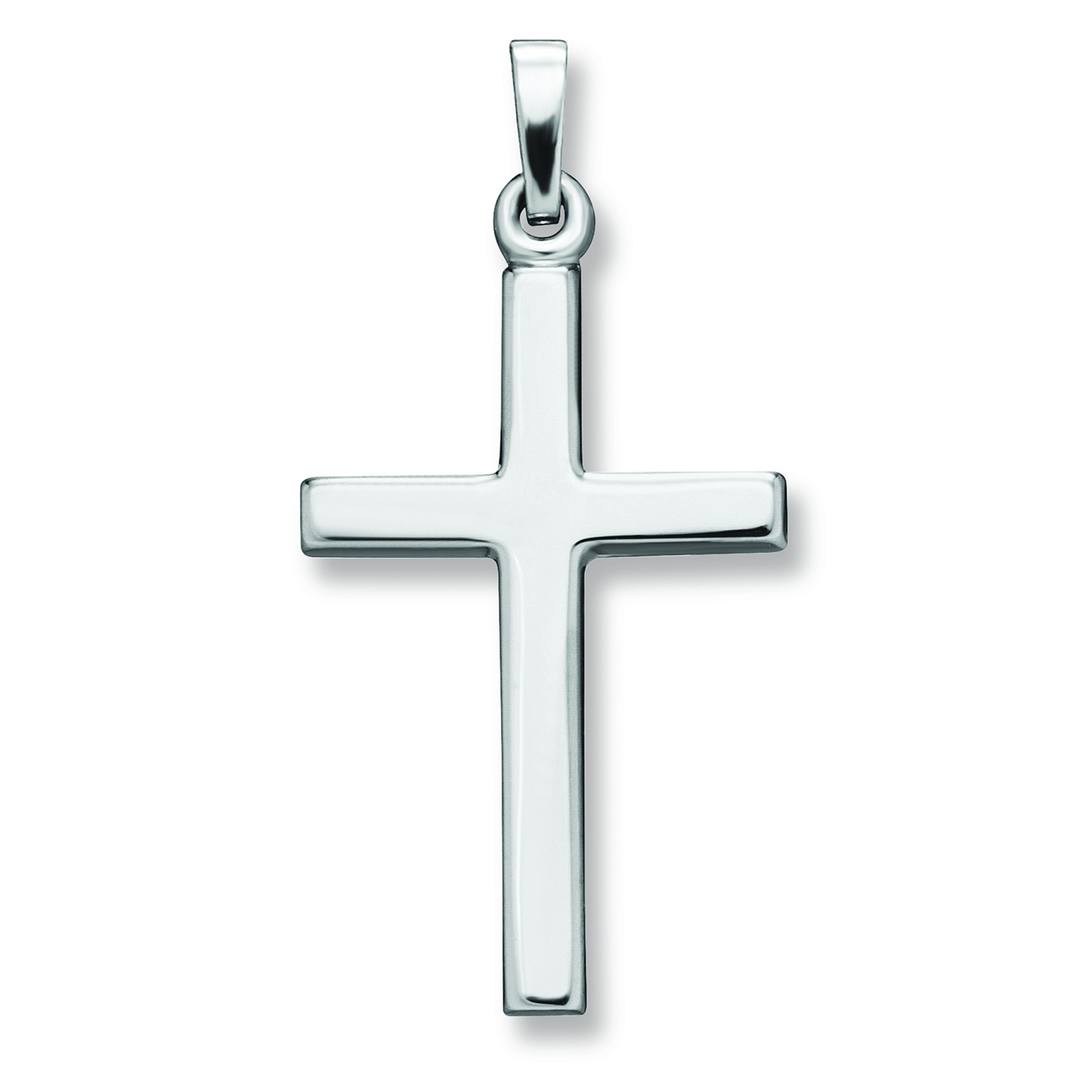 Kreuz aus ONE 925 Schmuck Anhänger Silber Kettenanhänger ELEMENT Damen Silber