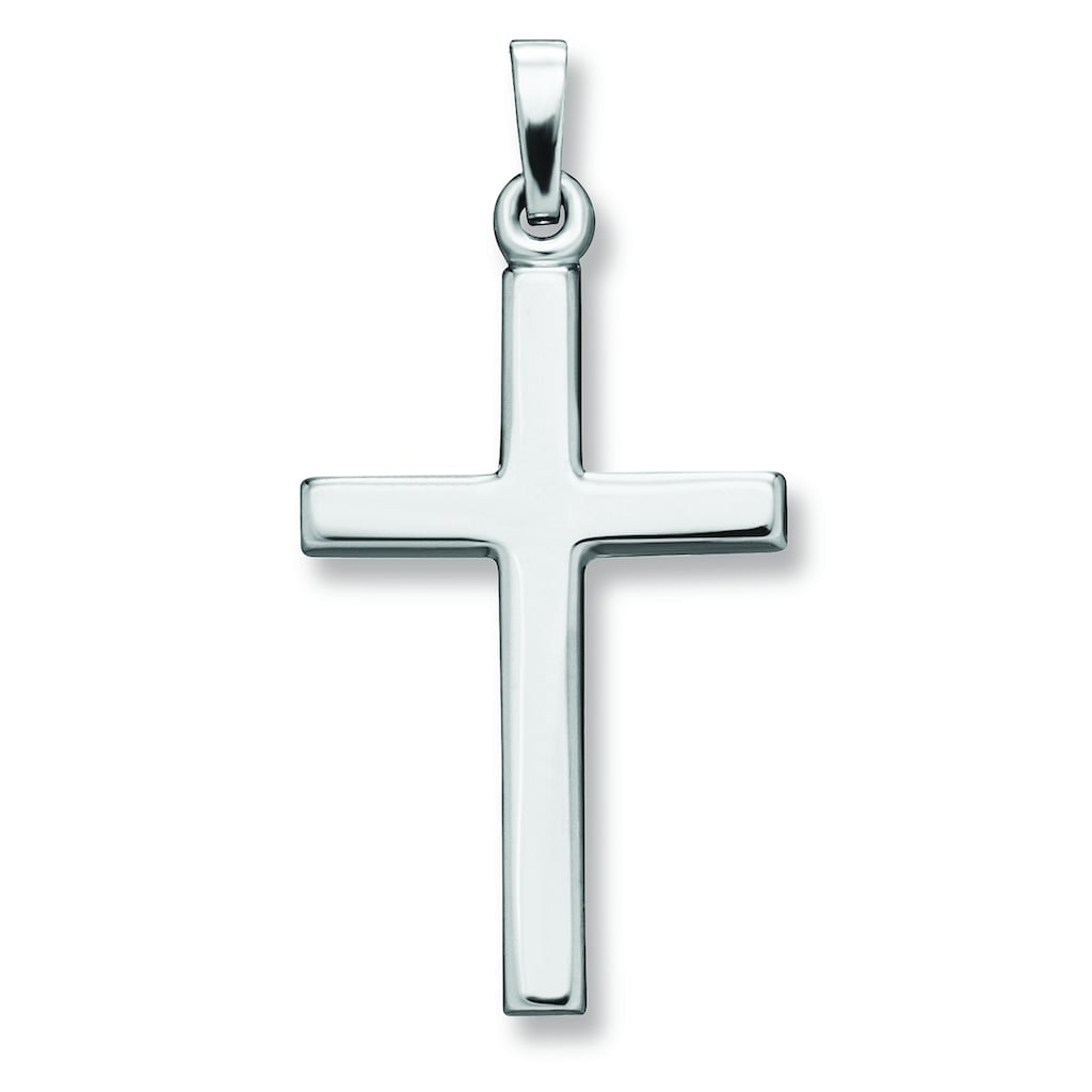 ONE ELEMENT Kettenanhänger Kreuz Anhänger aus 925 Silber Damen Silber  Schmuck