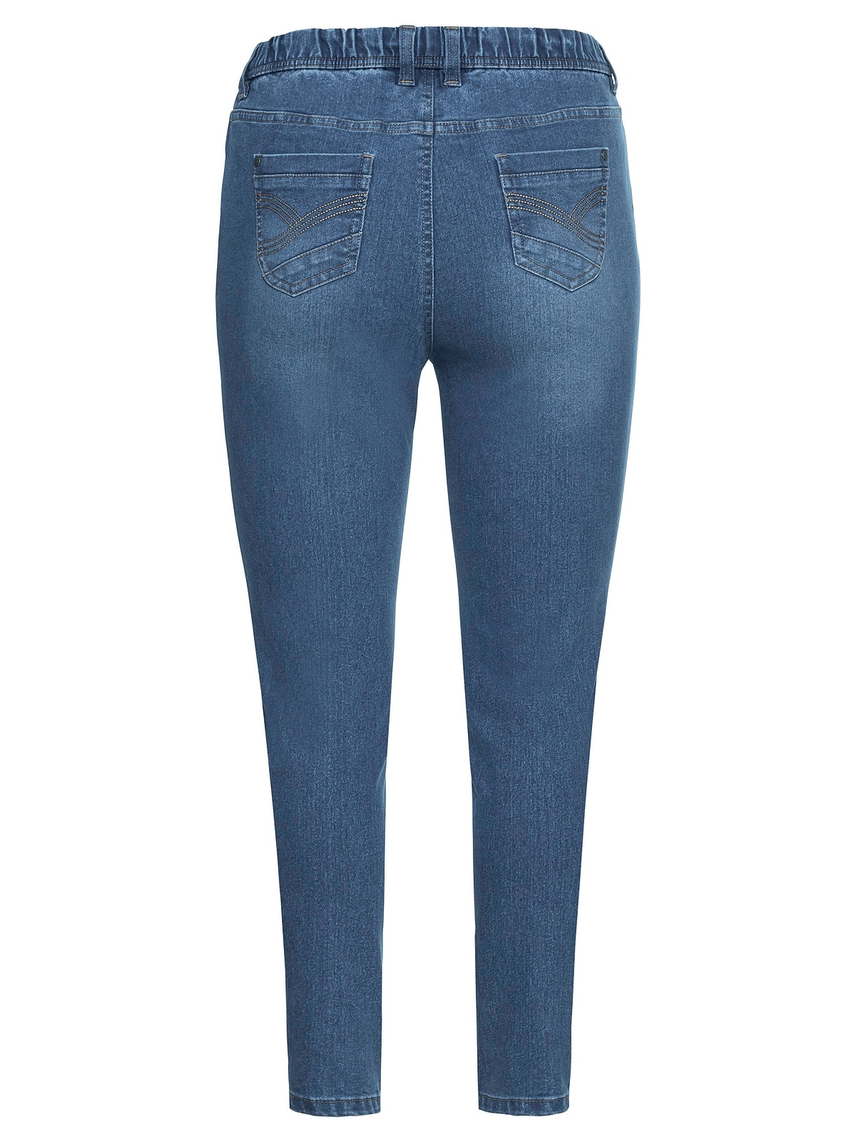 Sheego Stretch-Jeans »Große Größen«, walking mit I\'m kaufen und Gürtelschlaufen Gummibund 