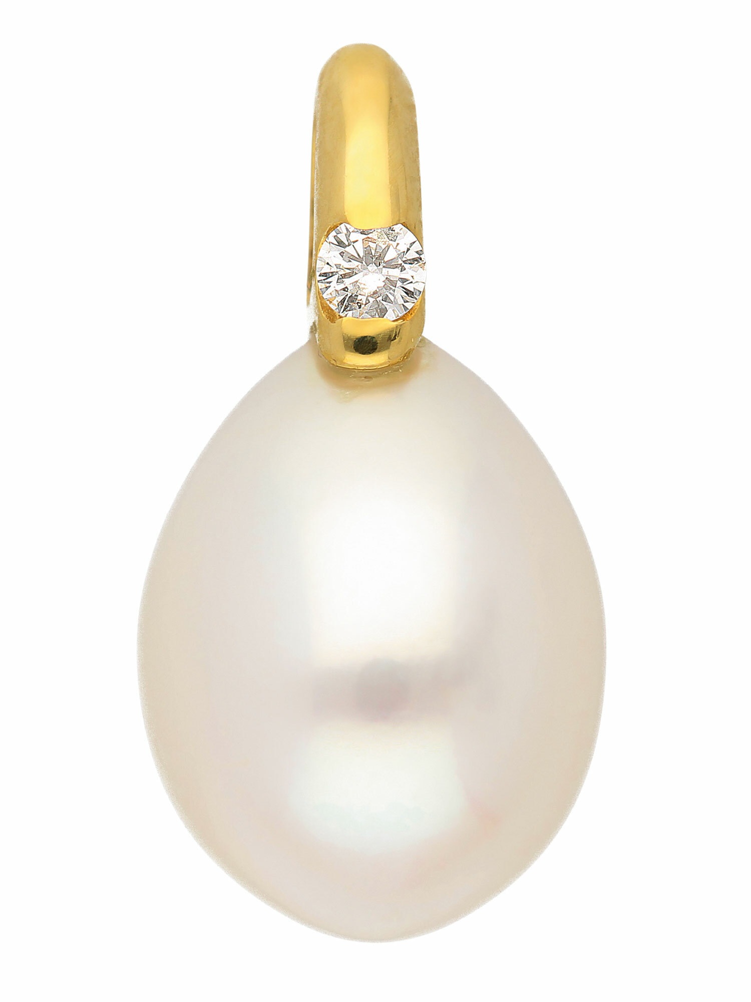 0 585 Diamant Ellen by Diamonds K. 054ct. Blautopas Gold Fingerring