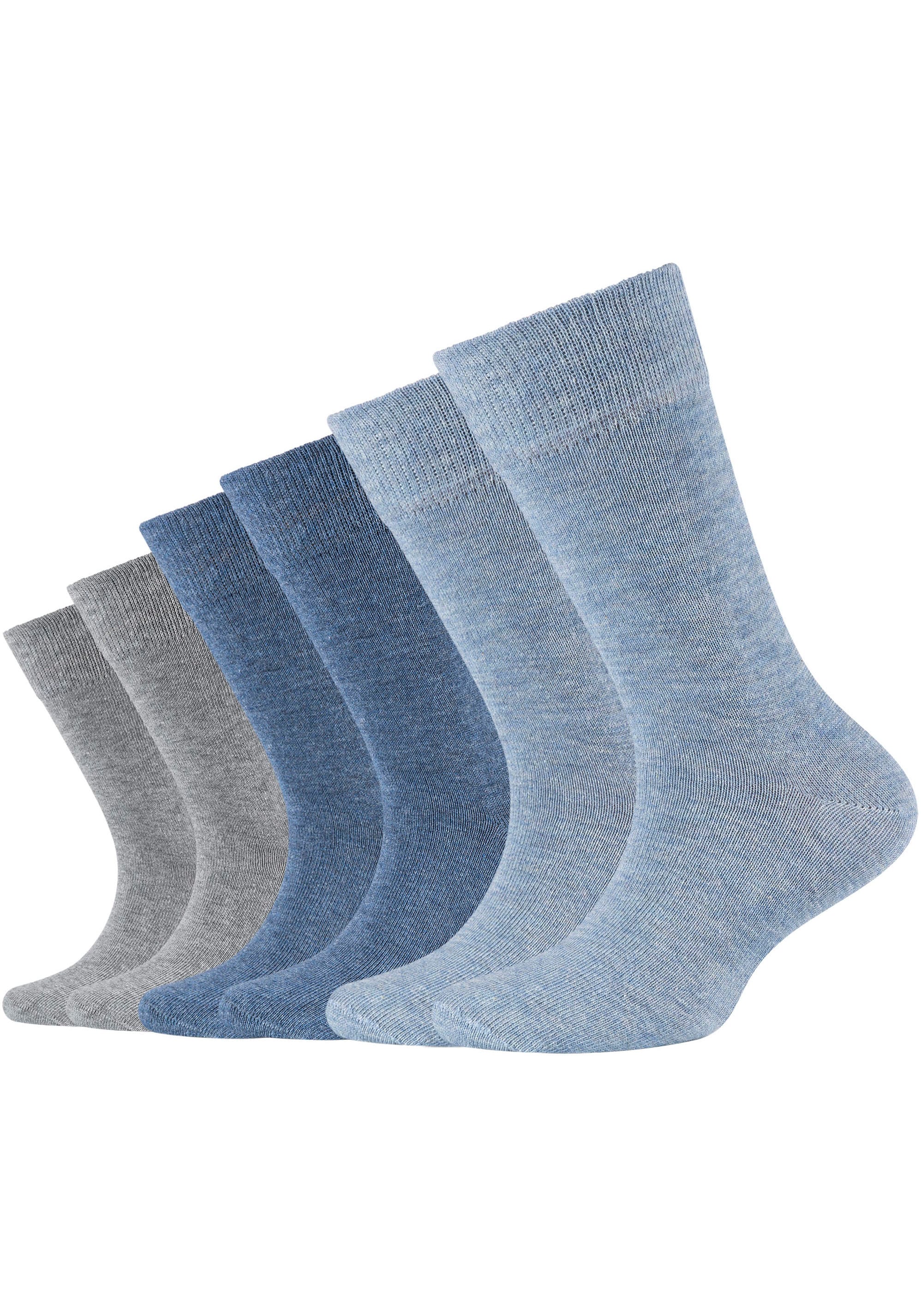 I\'m 6 Socken, Camano gekämmter (Packung, kaufen | Hoher online Baumwolle an Paar), Anteil walking