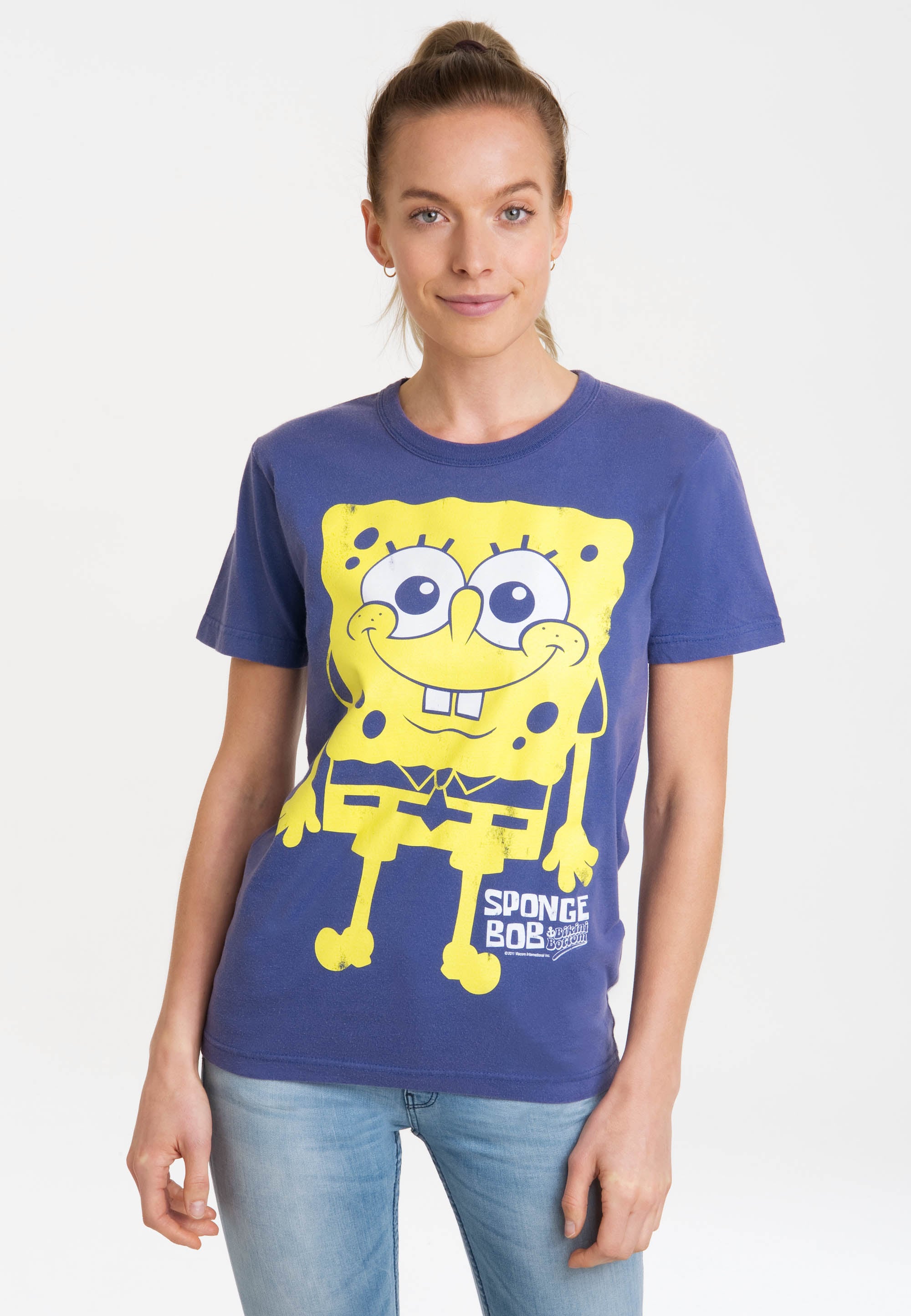 LOGOSHIRT T-Shirt »Spongebob Schwammkopf - Im Ready«, mit lizenziertem Print  bestellen | I\'m walking