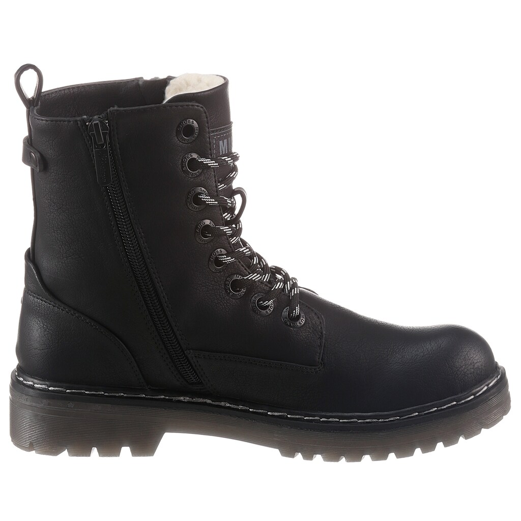 Mustang Shoes Winterboots, mit Innen-& Außen-Reißverschluss für leichten Einstieg