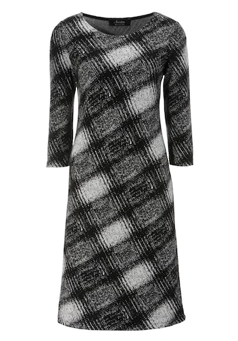 Aniston SELECTED Jerseykleid, elegant gemustert kaufen