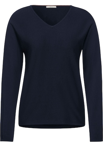 Cecil V-Ausschnitt-Pullover, im Basicstyle, in aktuellen Trendfarben kaufen