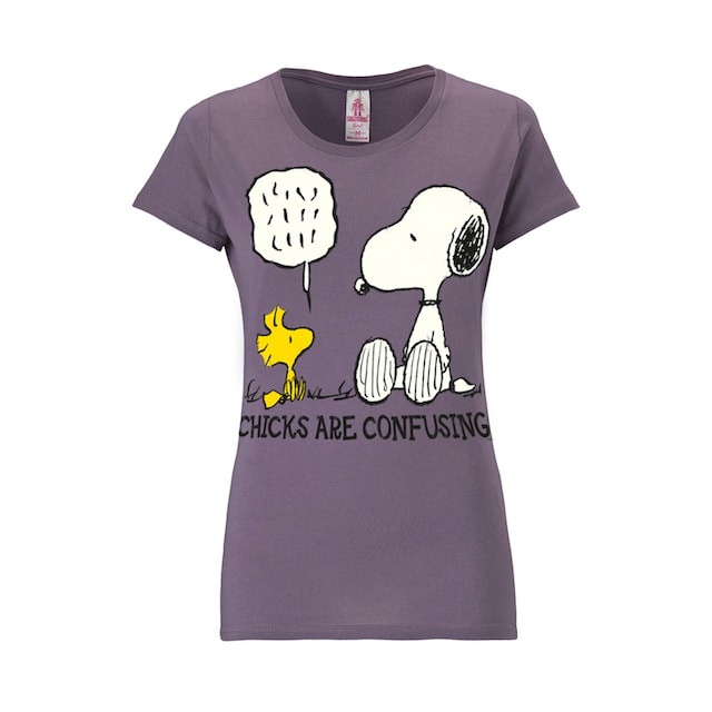 niedlichem I\'m walking T-Shirt bestellen Frontprint | mit Peanuts«, LOGOSHIRT - »Snoopy