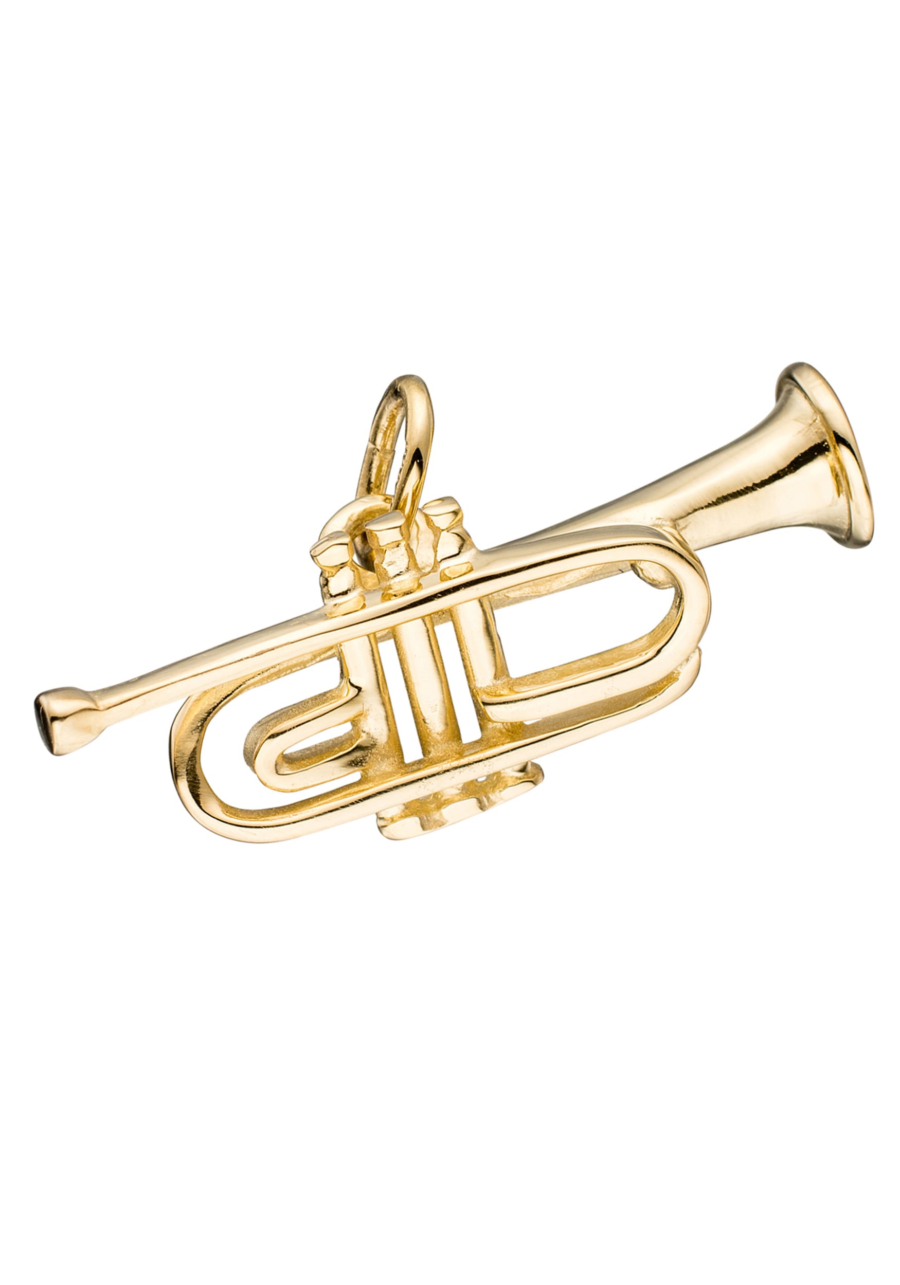 JOBO Kettenanhänger »Anhänger Trompete«, 925 Silber vergoldet kaufen | I'm  walking