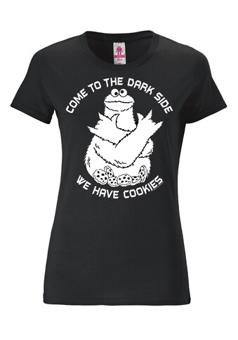 LOGOSHIRT T-Shirt »Sesamstrasse - Krümelmonster Dark Side«, mit lizenziertem Print kaufen