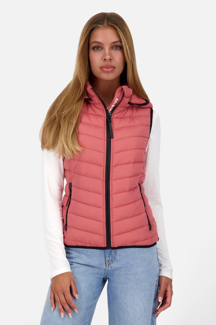 Steppweste »LenkaAK A Short Vest Damen Steppweste, Weste«