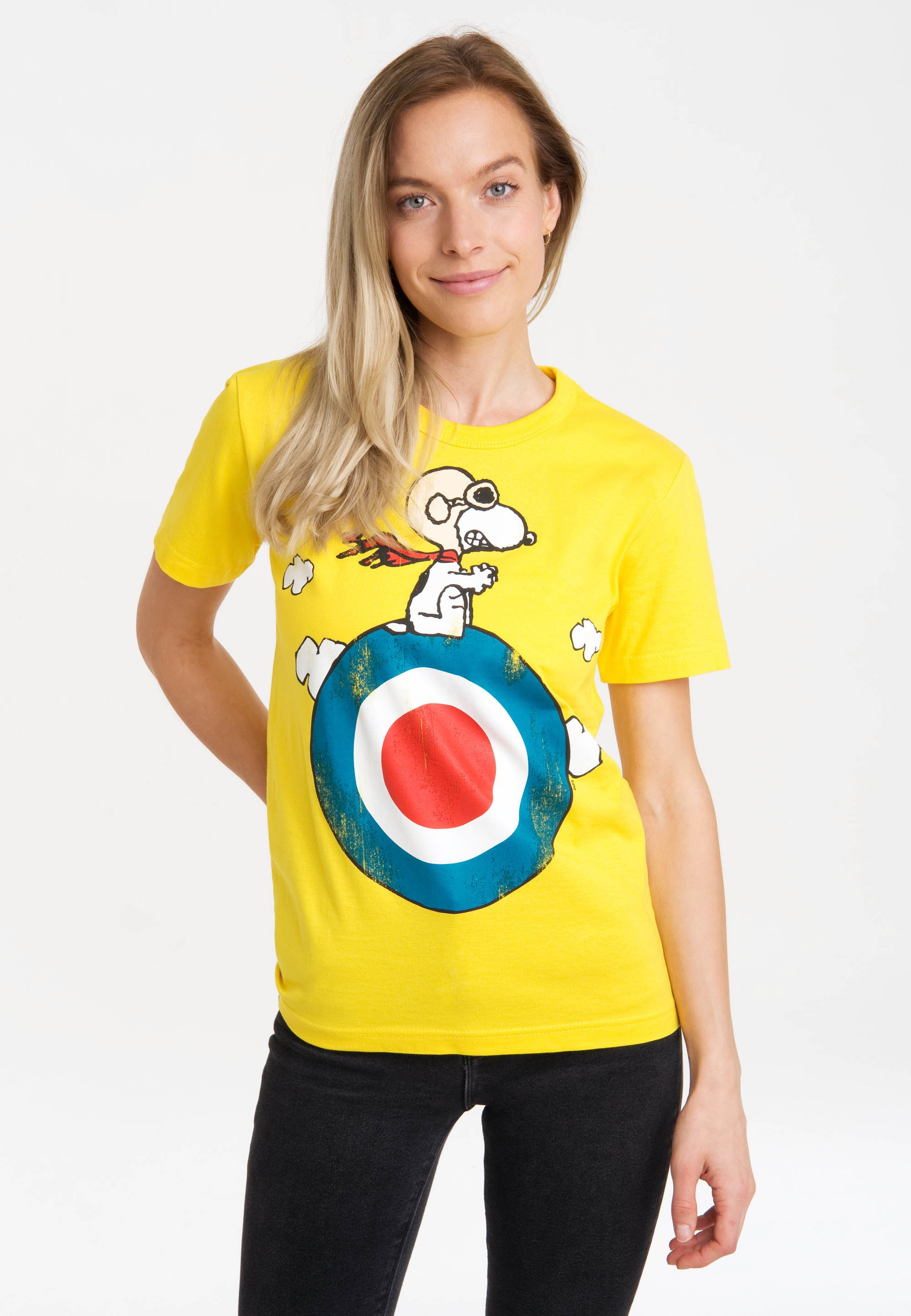LOGOSHIRT T-Shirt »Peanuts Snoopy«, kaufen mit - Print lizenziertem
