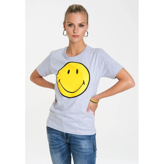 LOGOSHIRT T-Shirt »Smiley«, mit lizenziertem Originaldesign kaufen | I'm  walking