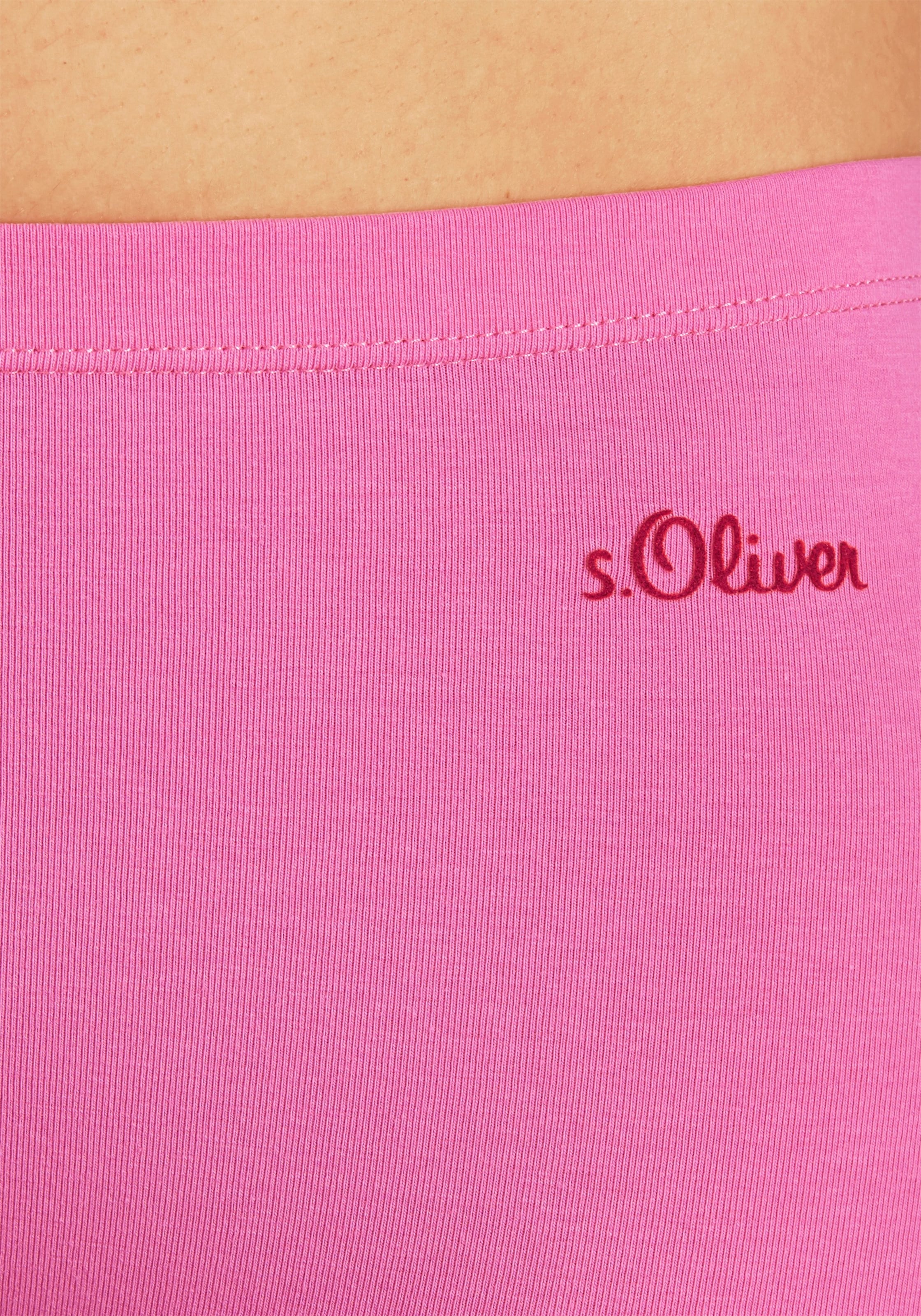 Panty, s.Oliver aus St.), (Packung, bestellen Rechnung Baumwoll-Qualität auf elastischer 3 Wäsche &