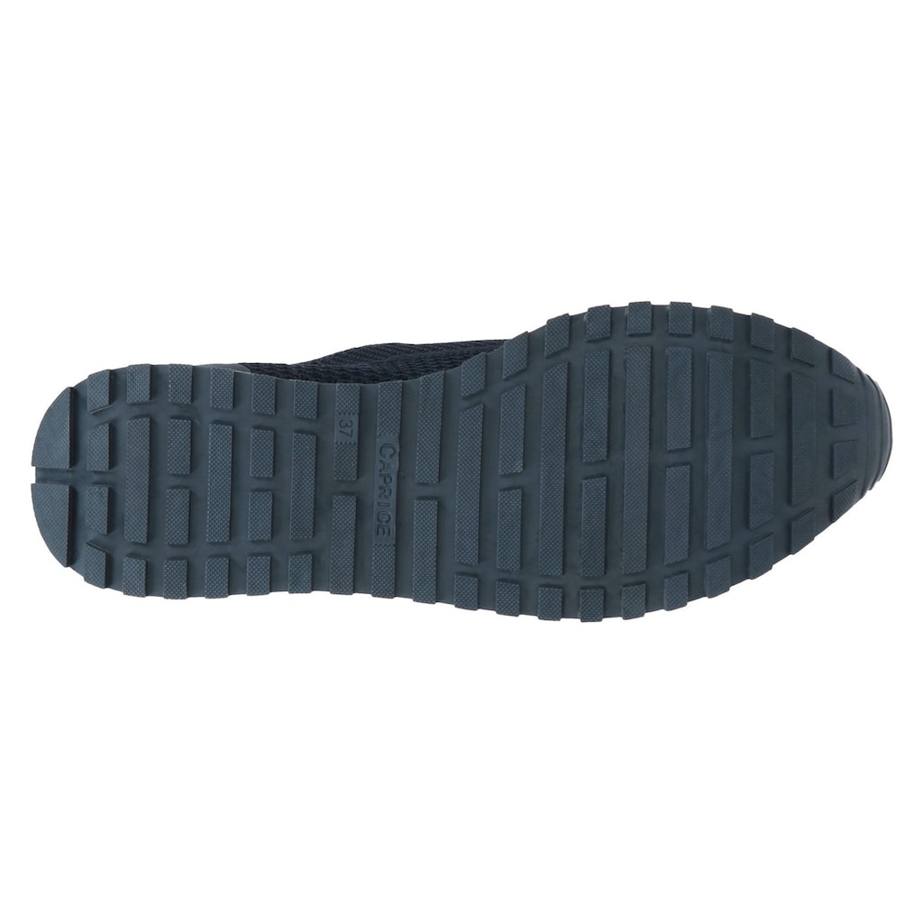 Caprice Sneaker, mit luftdurchlässiger Perforation, G-Weite