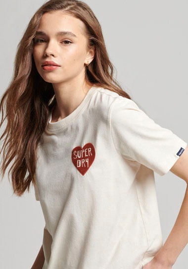 Superdry Rundhalsshirt »VINTAGE CALI CUTOUT TEE« kaufen