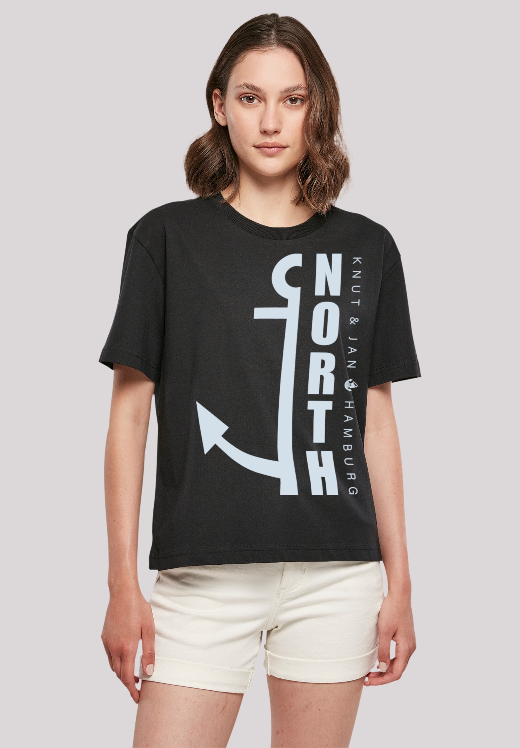 F4NT4STIC T-Shirt »North Anker«, Print bestellen I\'m walking 