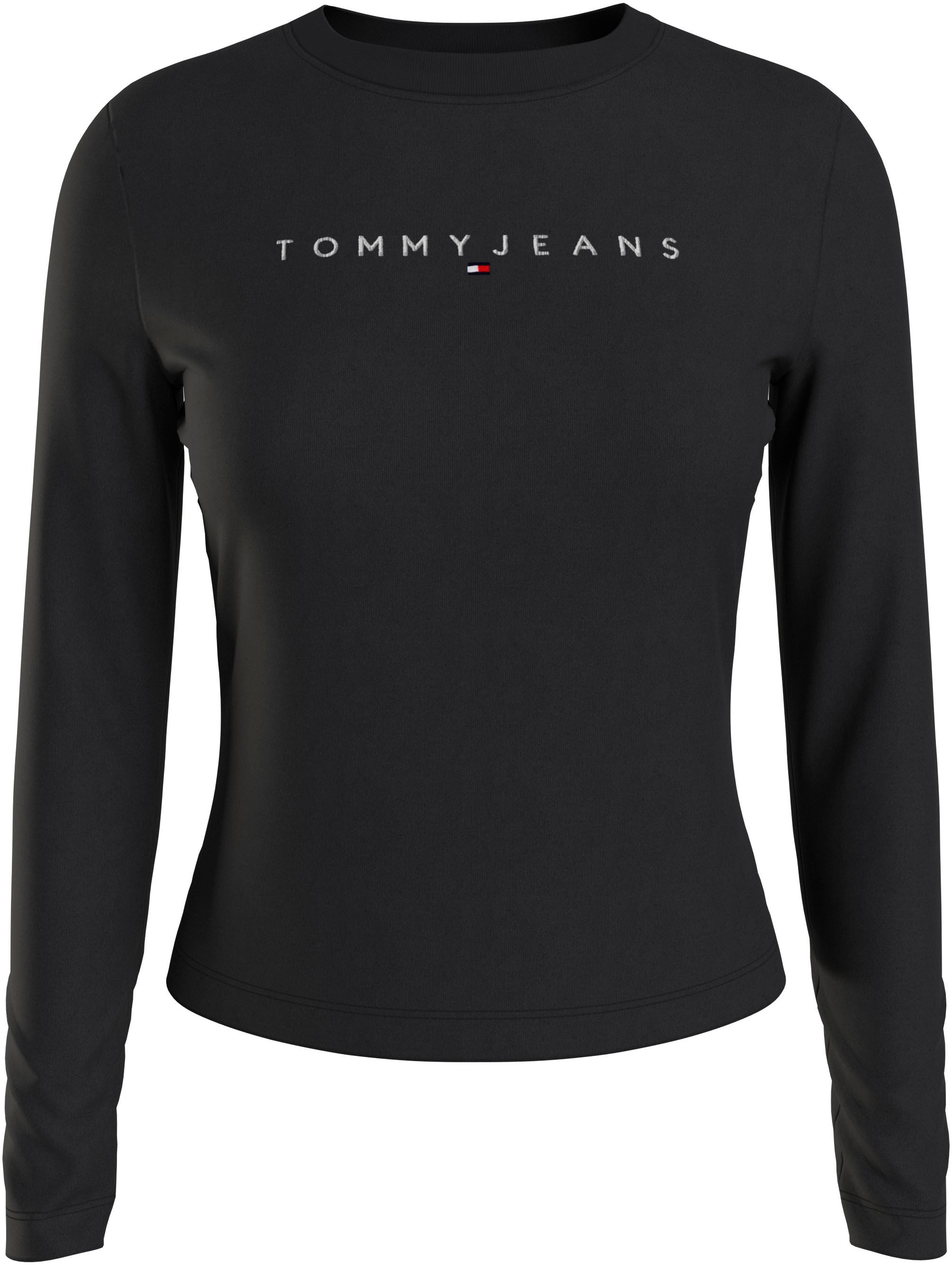 Tommy Jeans Langarmshirt »Slim Linear online mit Shirt Logostickerei Longsleeve«
