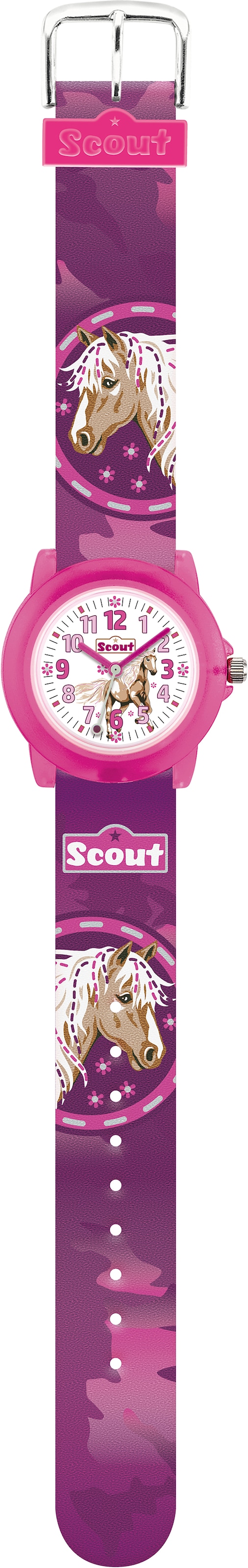 Scout Quarzuhr »Crystal, 280305042«, ideal auch als Geschenk bestellen |  I'm walking