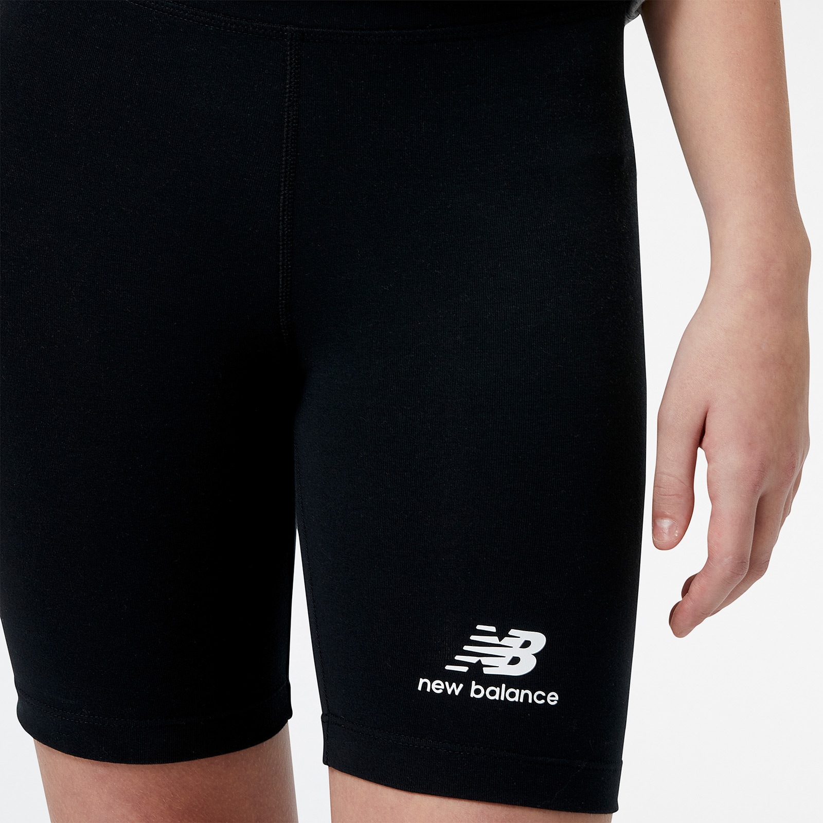 New Balance Logo | Shorts Fitt« Cotton I\'m »Essentials walking Stacked