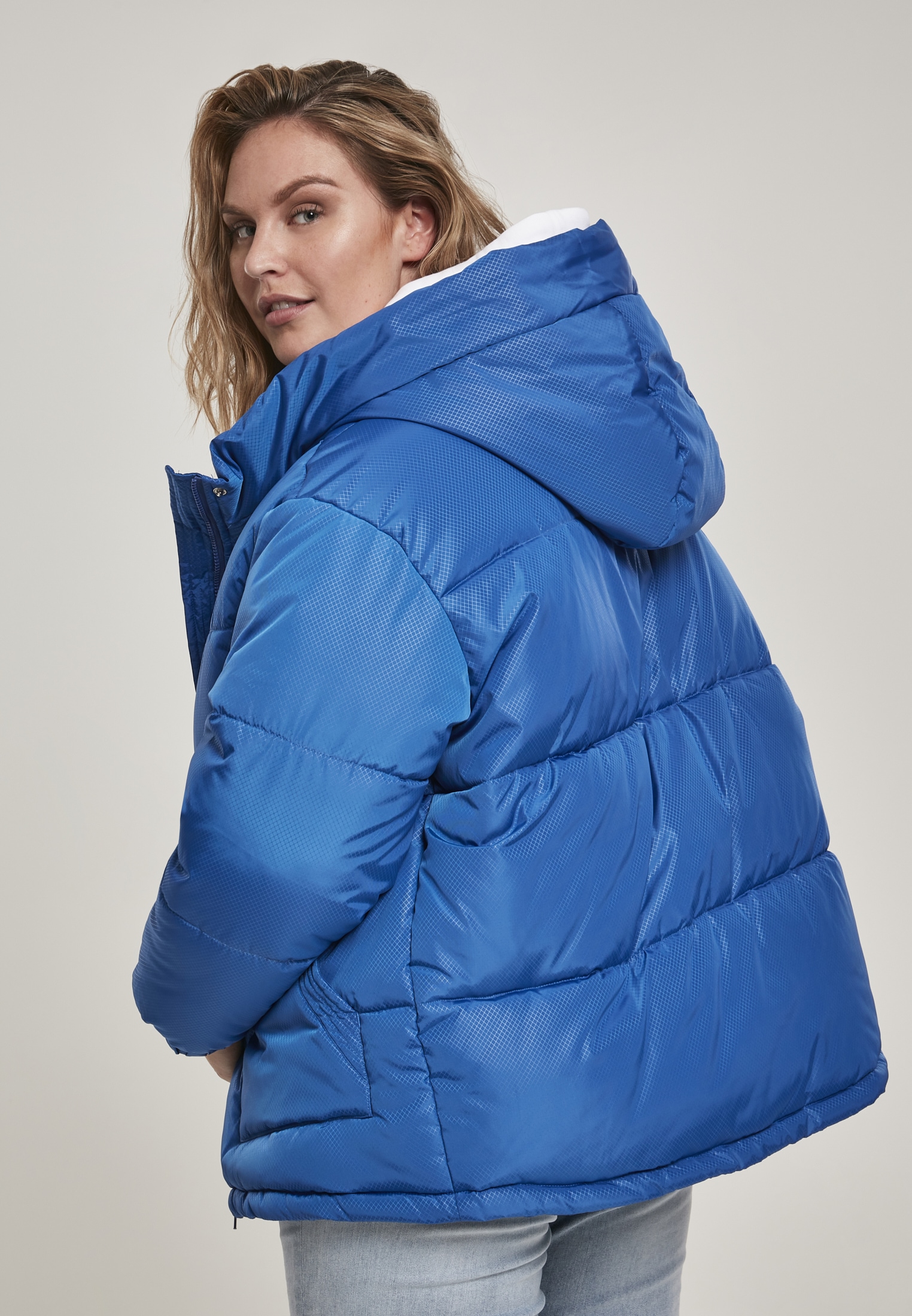 CLASSICS Ladies kaufen Oversized Winterjacke Hooded Puffer«, St.), URBAN »Damen Kapuze mit (1
