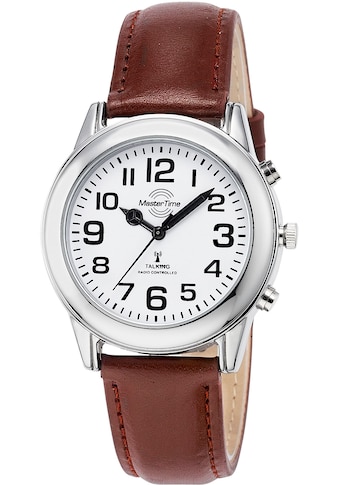MASTER TIME Funkuhr »Sprechende Uhr, MTGA-10806-12L« kaufen