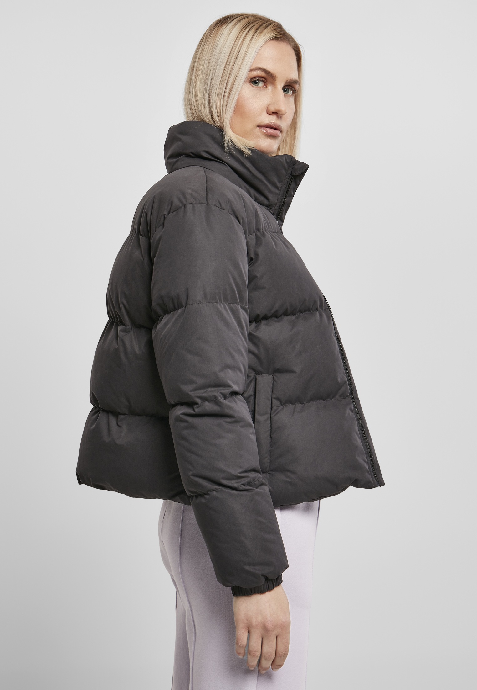 Jacket«, | I\'m St.), (1 ohne Puffer Ladies bestellen URBAN »Damen walking Kapuze CLASSICS Winterjacke Short Peached