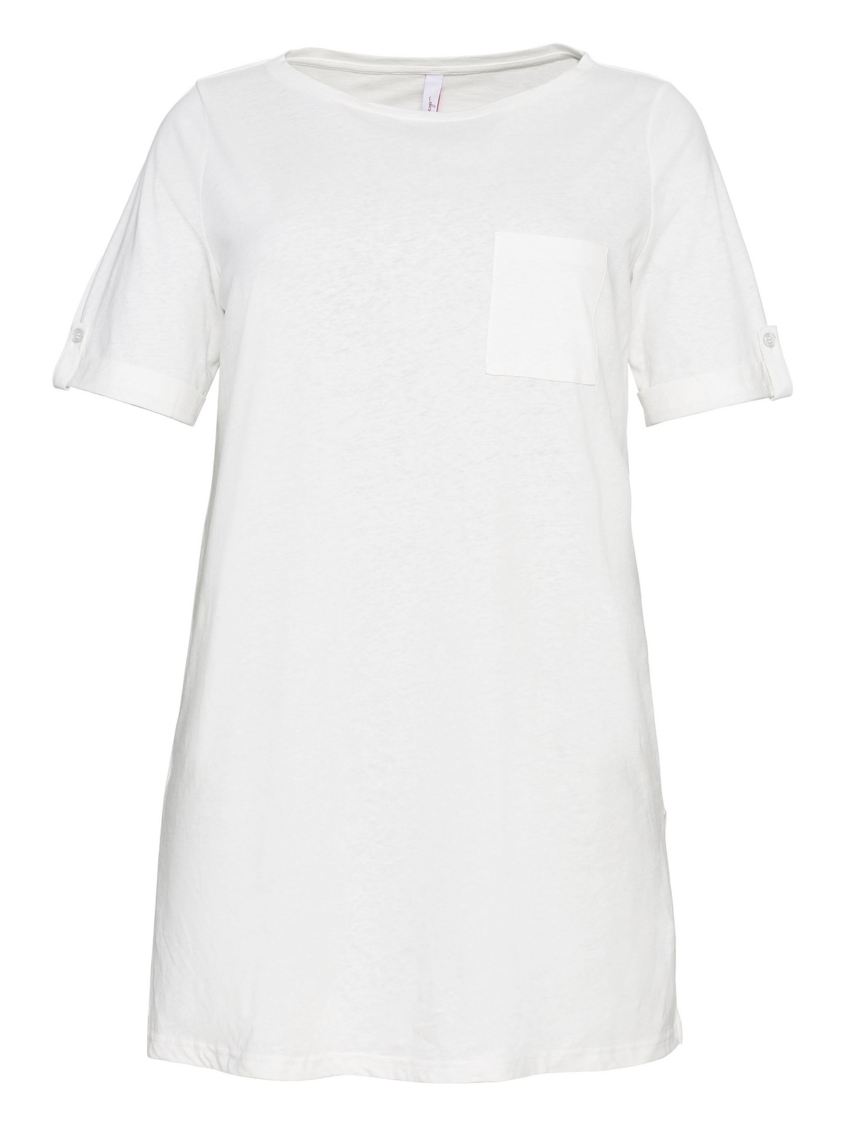 Sheego Longshirt »Große Größen«, im Leinenmix, hohe Seitenschlitze kaufen