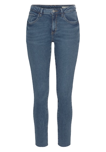 Esprit Skinny-fit-Jeans, mit leicht ausgefranster Kante am Beinsaum kaufen