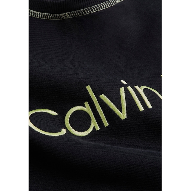 Calvin Klein Sweatshirt »L/S SWEATSHIRT«, mit Logostickerei bestellen | I\'m  walking