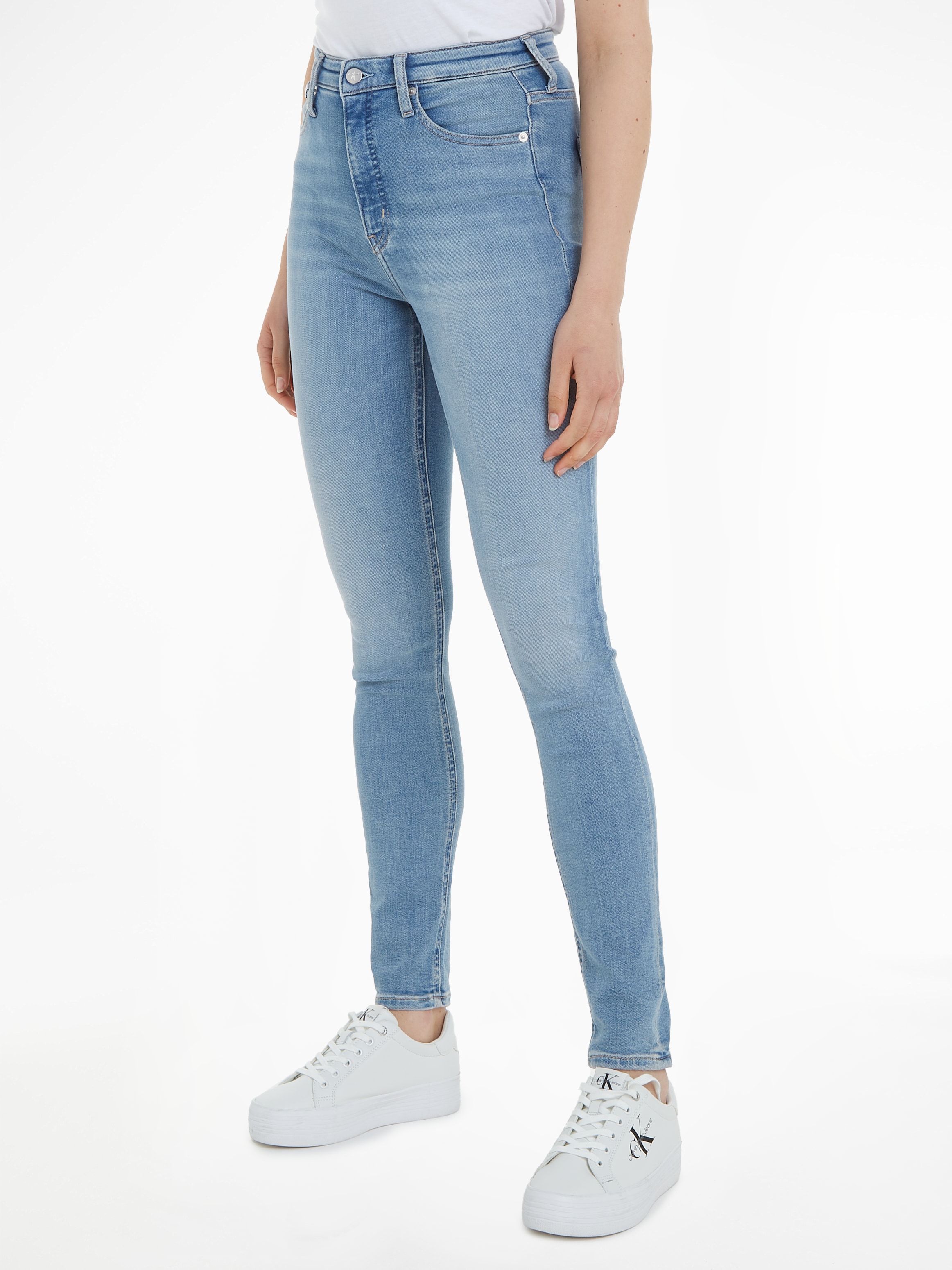 Calvin Klein Jeans Skinny-fit-Jeans »HIGH RISE SKINNY« online kaufen | I\'m  walking