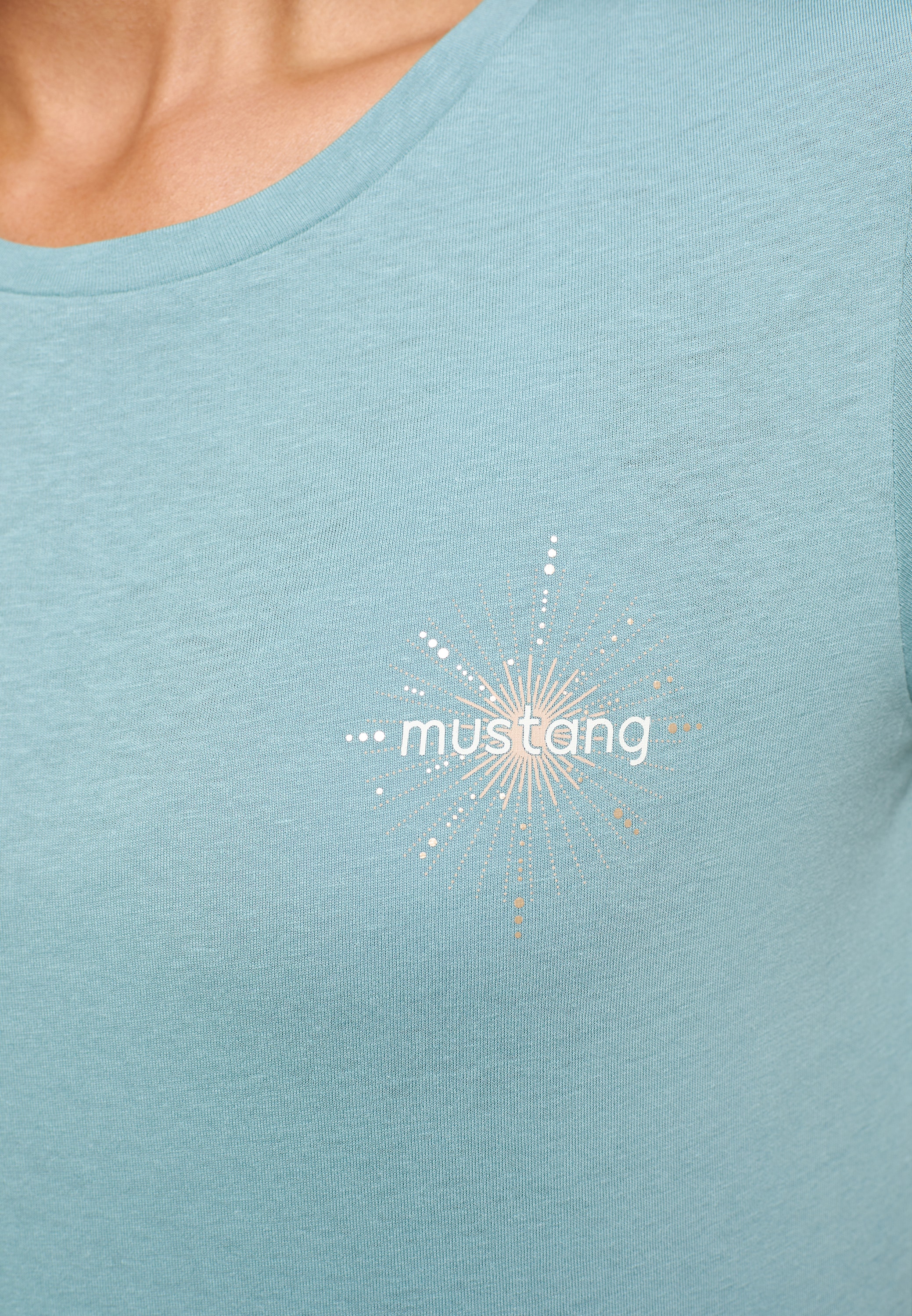 MUSTANG T-Shirt »Mustang Style Alexia C Chestprint« bestellen | I\'m walking